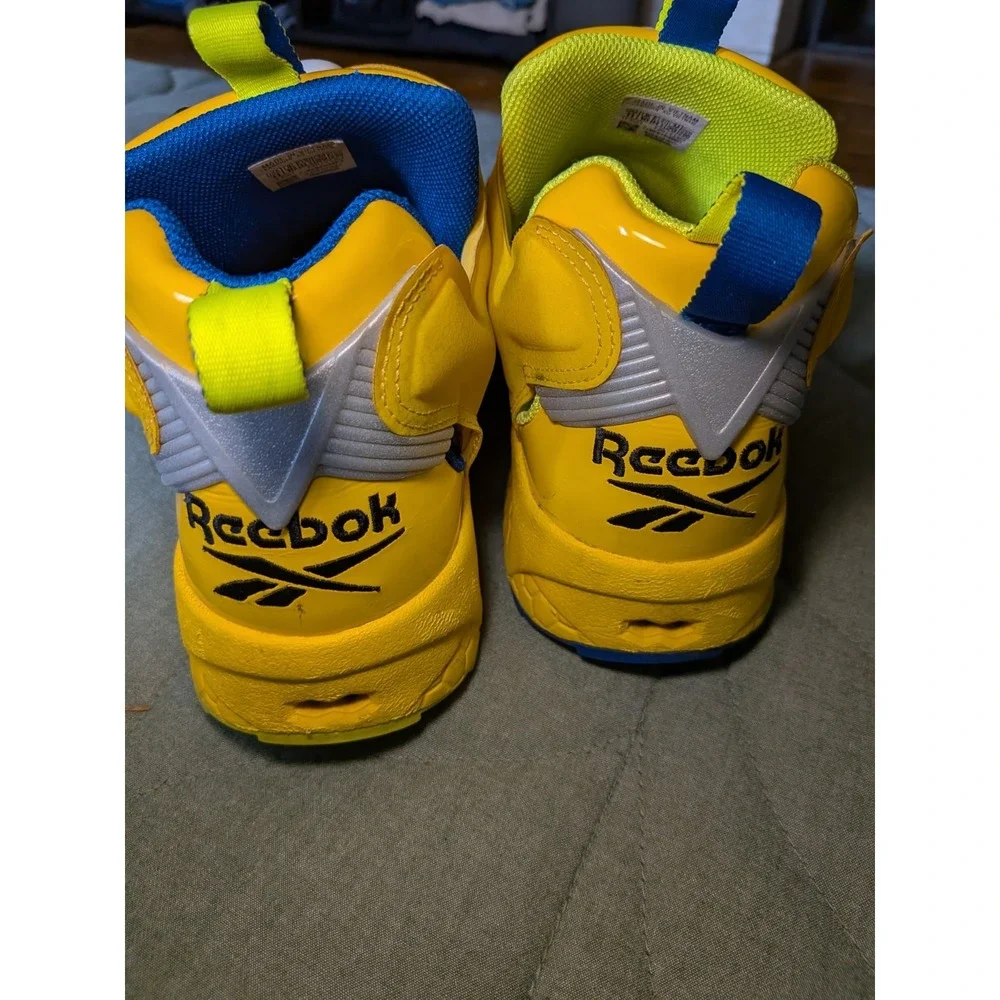 REEBOK ILLUMINATION x INSTAPUMP FURY-MINIONS styleFY3404 men's size 11